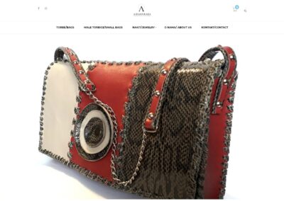 Izrada web shopa “Aida Handmade Bags”